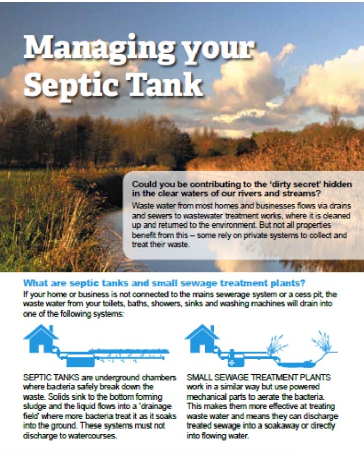 Managing Your Septic Tank